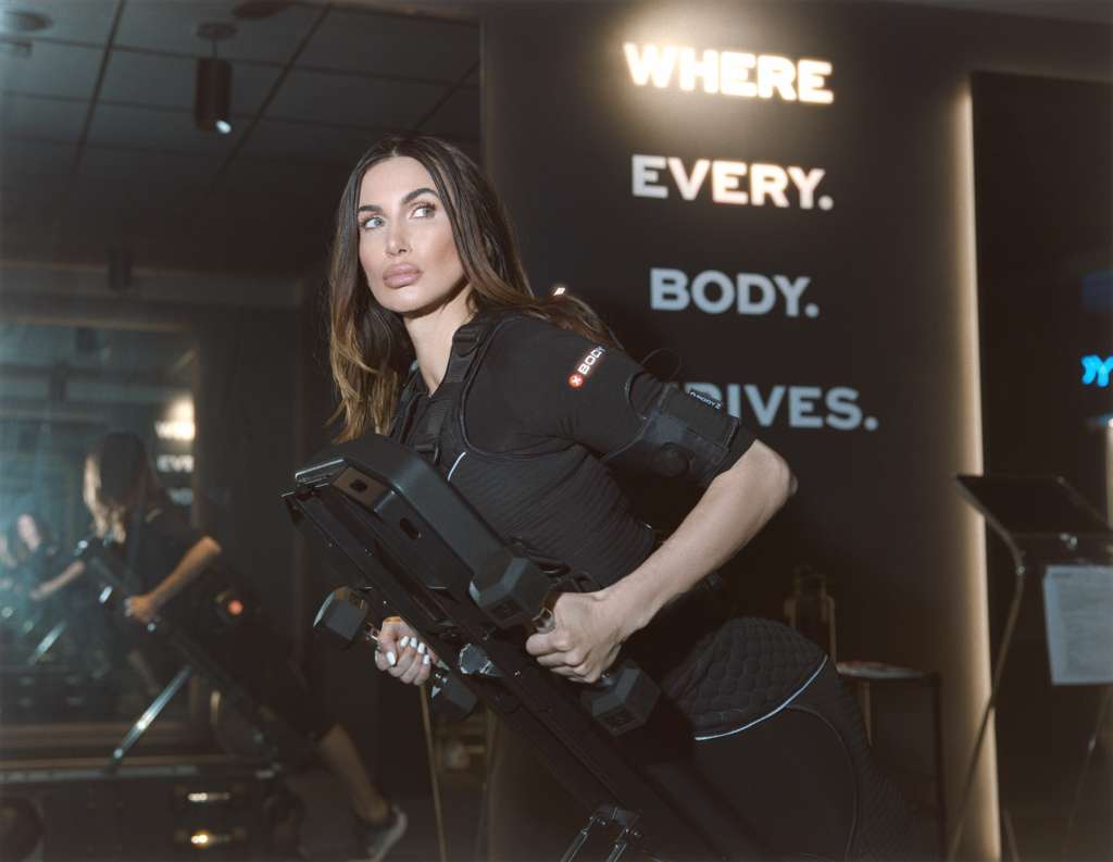 Fitness training at Body20 Carlsbad using EMS technology