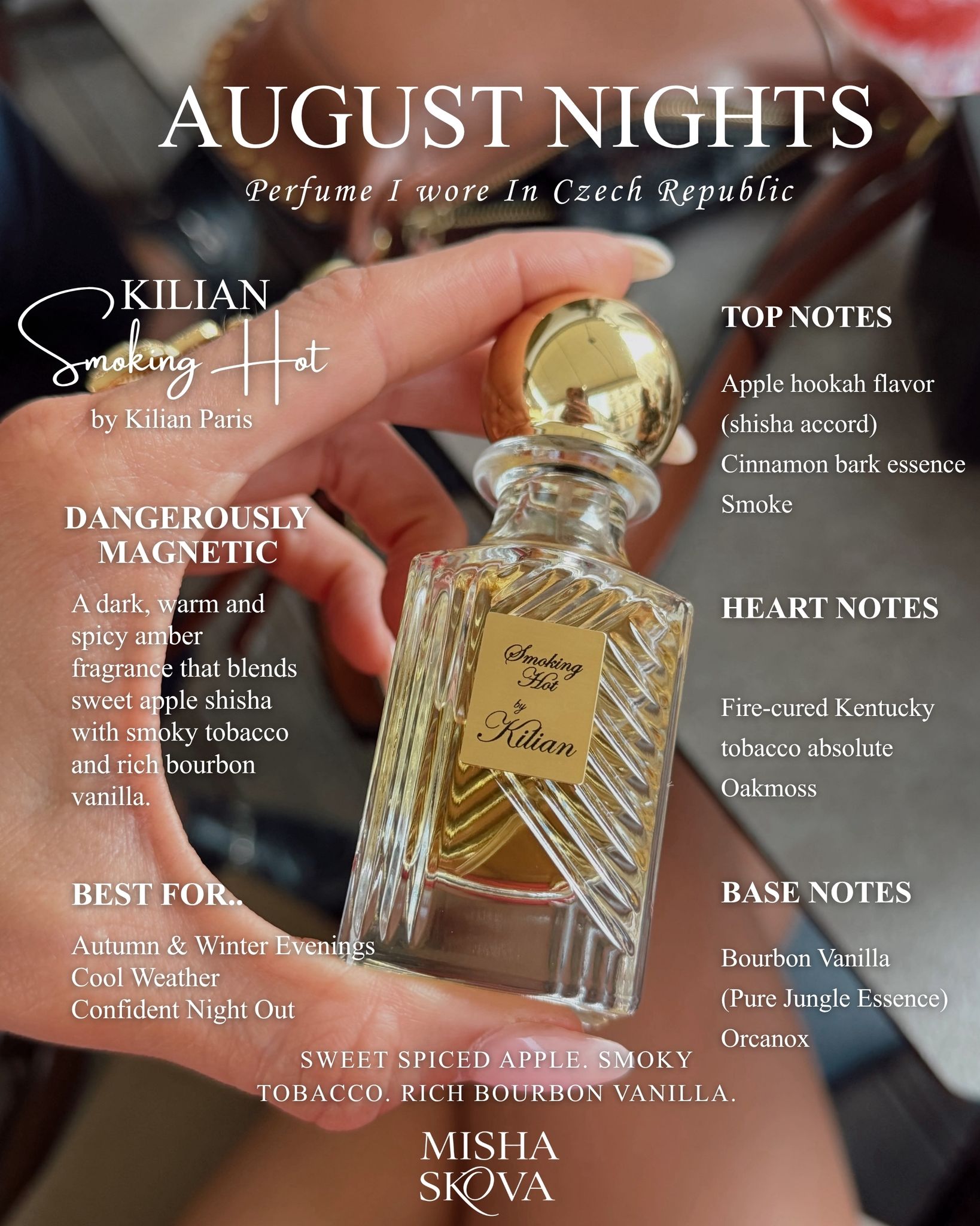 Smoking Hot by Kilian 30ml perfume bottle